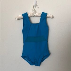 Bluewater Leotard Child Large. Turquoise. NWOT